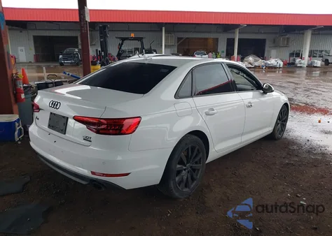 2017 Audi A4 2.0T Premium z USA, uszkodzony, nr VIN WAUANAF48HN002144